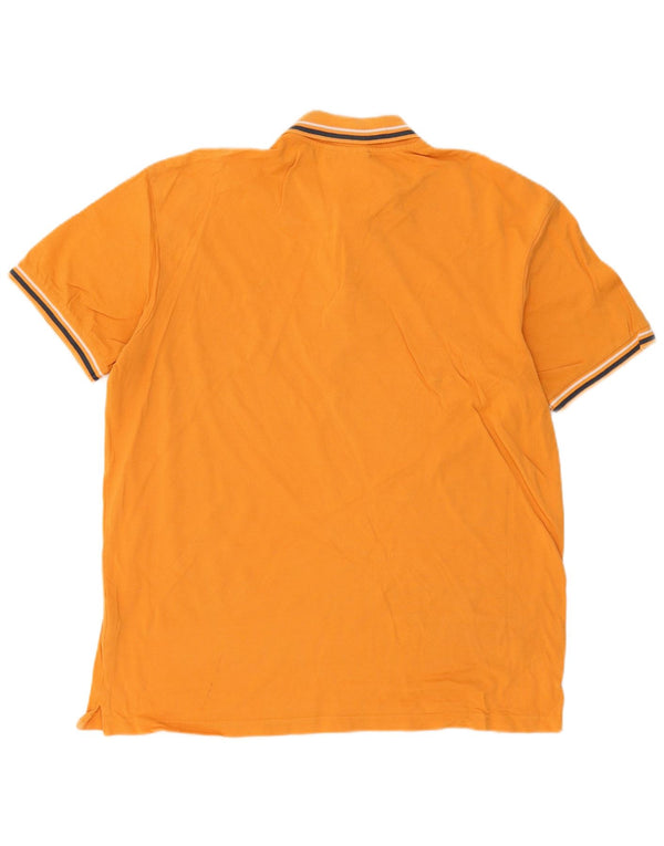 DIADORA Mens Polo Shirt 2XL Orange Cotton