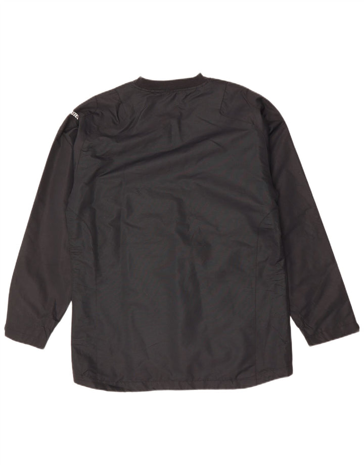 VINTAGE Mens Pullover Windbreaker Jacket UK 34 XS Grey Polyester