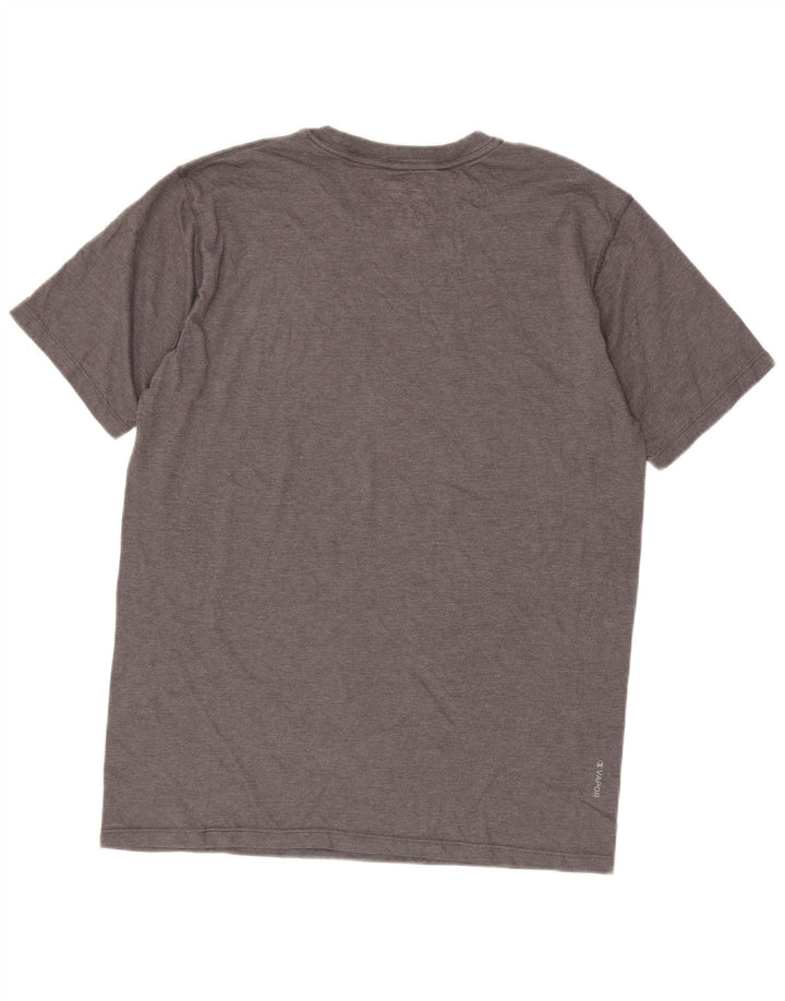 Champion Mens T-Shirt Top Medium Grey