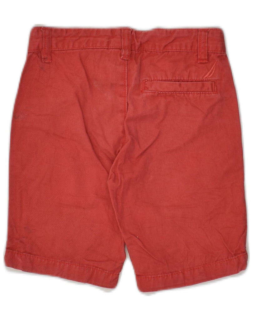 NAUTICA Boys Chino Shorts 5-6 Years W11  Red Cotton | Vintage Nautica | Thrift | Second-Hand Nautica | Used Clothing | Messina Hembry 