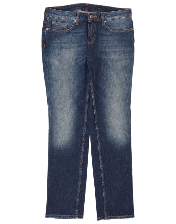 Tommy Hilfiger Womens Slim Jeans W29 L30 Blue Cotton