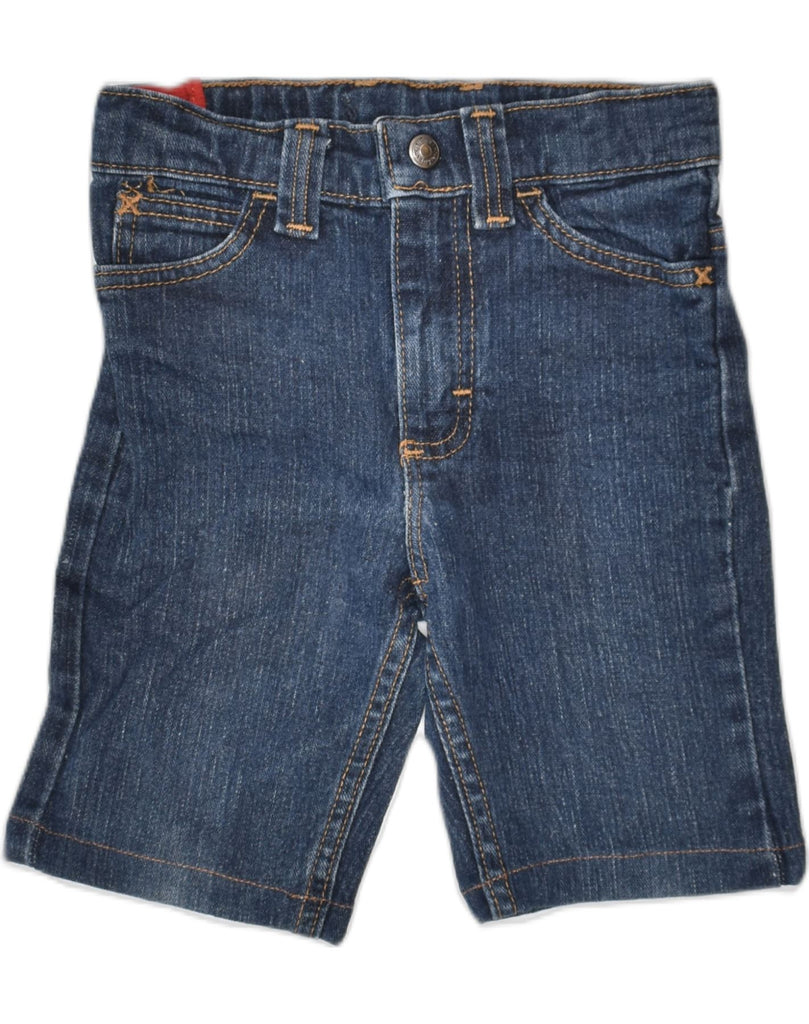 WRANGLER Boys Denim Shorts 5-6 Years W23 Blue Cotton Classic | Vintage | Thrift | Second-Hand | Used Clothing | Messina Hembry 