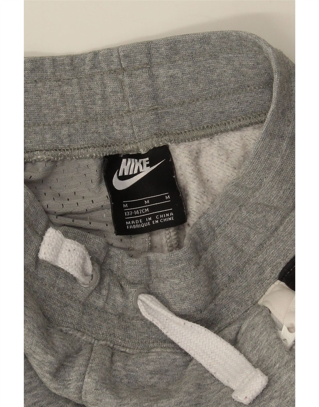 Nike Boys Tracksuit Trousers Joggers 10-11 Years Medium Grey Colourblock