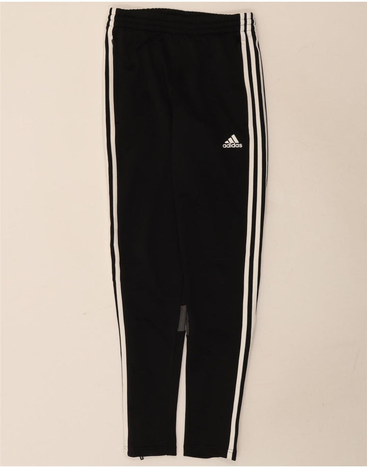 Adidas Mens Climalite Tracksuit Trousers XS Black Colourblock Polyester