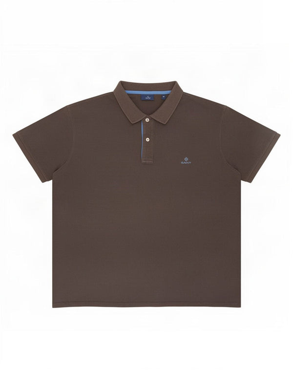 Gant Mens Polo Shirt 5XL Grey Cotton