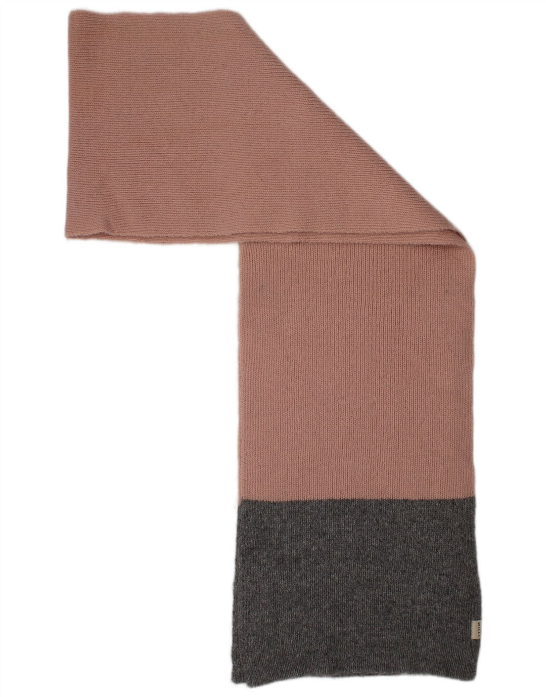 Jack Wills Womens Knit Rectangle Scarf One Size Pink Colourblock