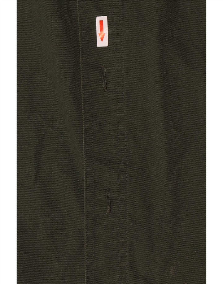 Hunter Mens Shirt Large Green Polyester