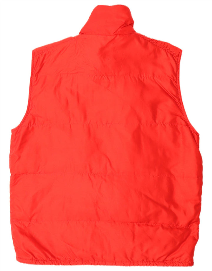 Sergio Tacchini Mens Ski Padded Gilet IT 48 Medium Red