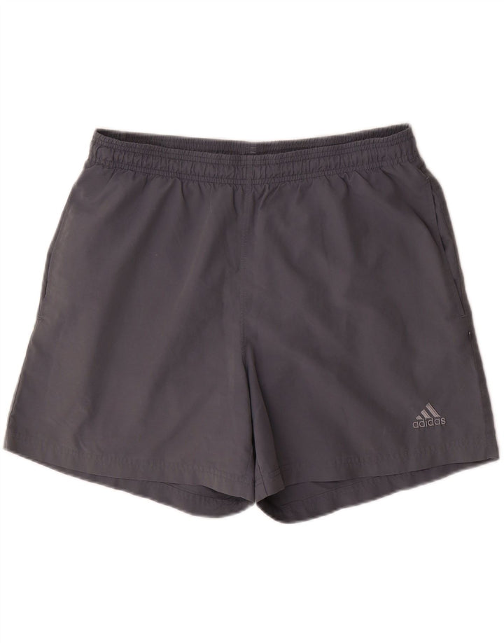 Adidas Mens Sport Shorts Large Grey Polyester