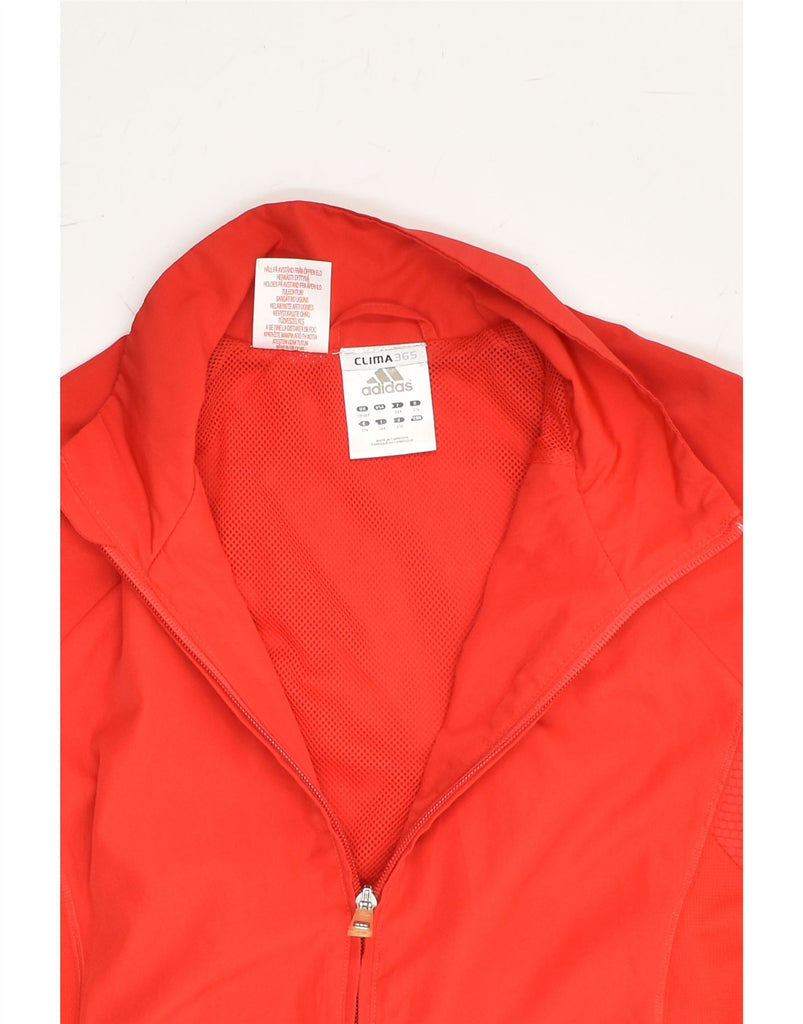 ADIDAS Boys Clima 365 Tracksuit Top Jacket 15-16 Years Red Polyester | Vintage Adidas | Thrift | Second-Hand Adidas | Used Clothing | Messina Hembry 