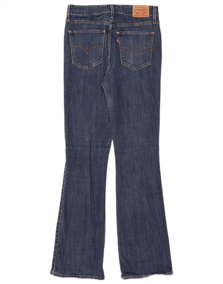 LEVI'S Womens 725 High Rise Bootcut Jeans W28 L32 Blue Cotton