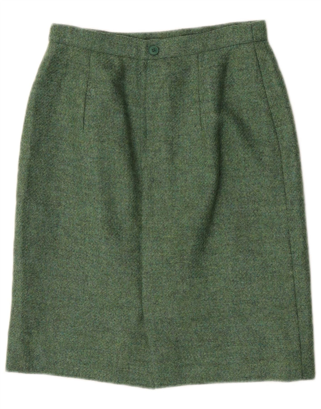 Luisa Spagnoli Womens Pencil Skirt IT 42 Medium W27 Green Acetate