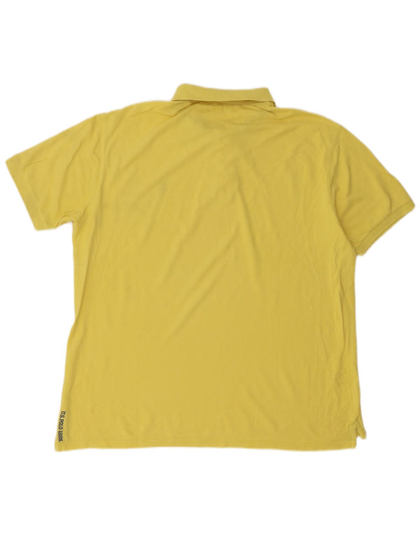 U.S. Polo Assn. Mens Polo Shirt 2XL Yellow