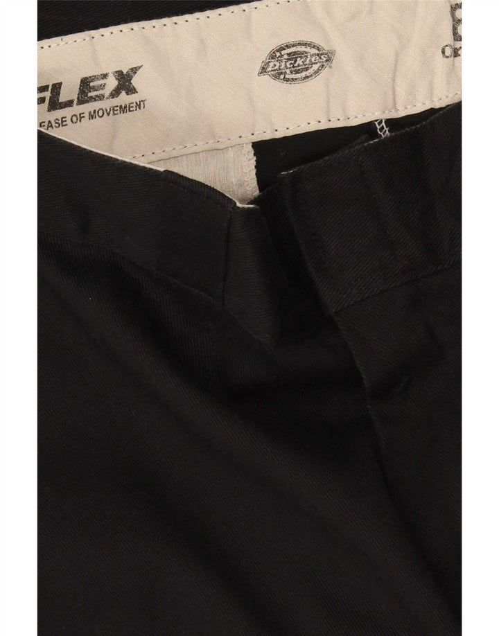 Dickies Mens Straight Chino Trousers W32 L32 Black