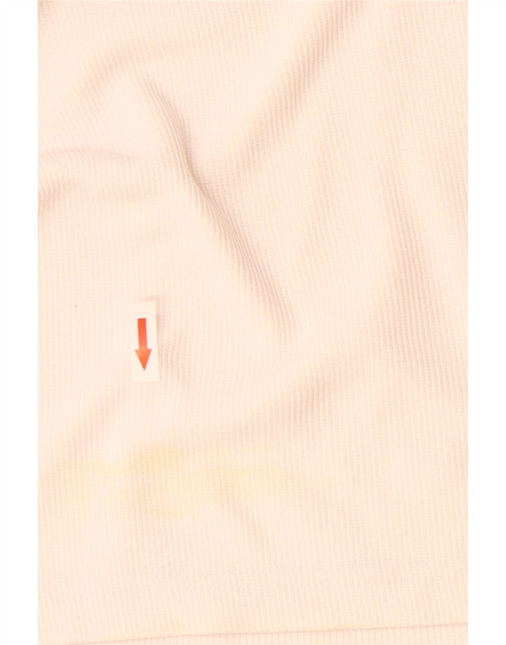 Reebok Womens T-Shirt Top UK 12 Medium  White Polyester