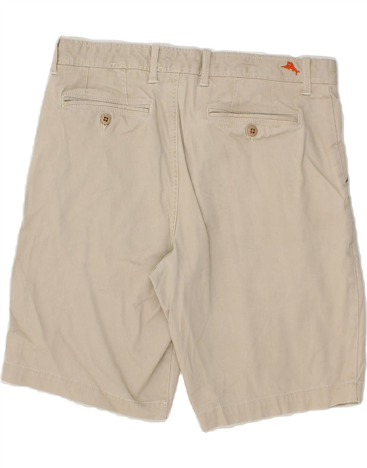 TOMMY BAHAMA Mens Chino Shorts W33 Medium  Beige Cotton