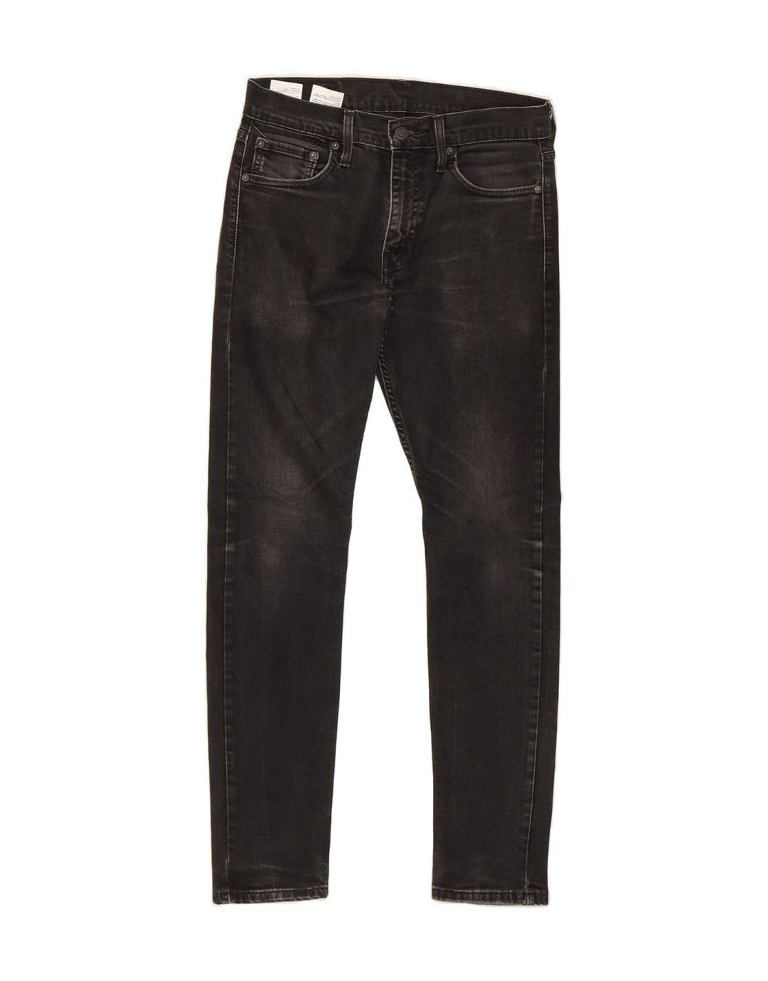 LEVI'S Mens 512 Slim Tapered Jeans W30 L32 Black Cotton Vintage Levi's and Second-Hand Levi's from Messina Hembry 