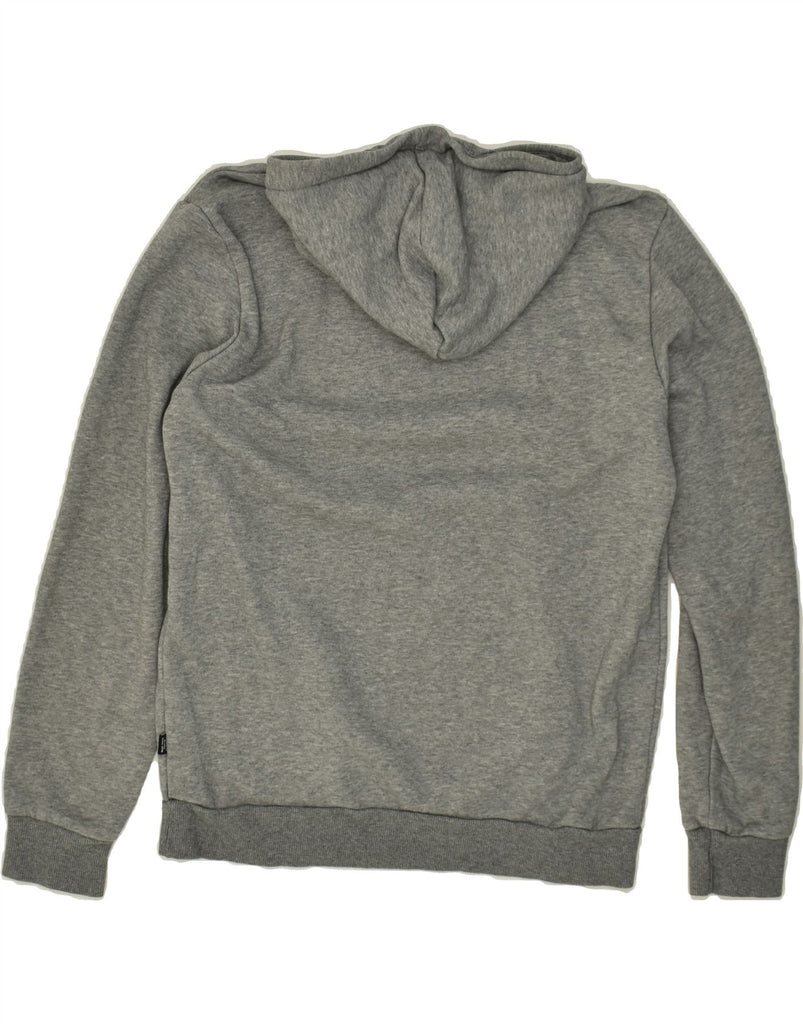 PUMA Mens Hoodie Jumper Small Grey Cotton Vintage Puma and Second-Hand Puma from Messina Hembry 