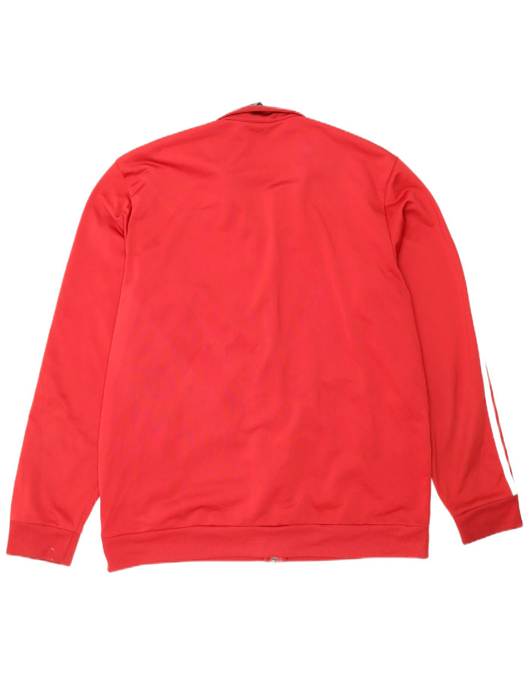 Adidas Mens Tracksuit Top Jacket XL Red Polyester
