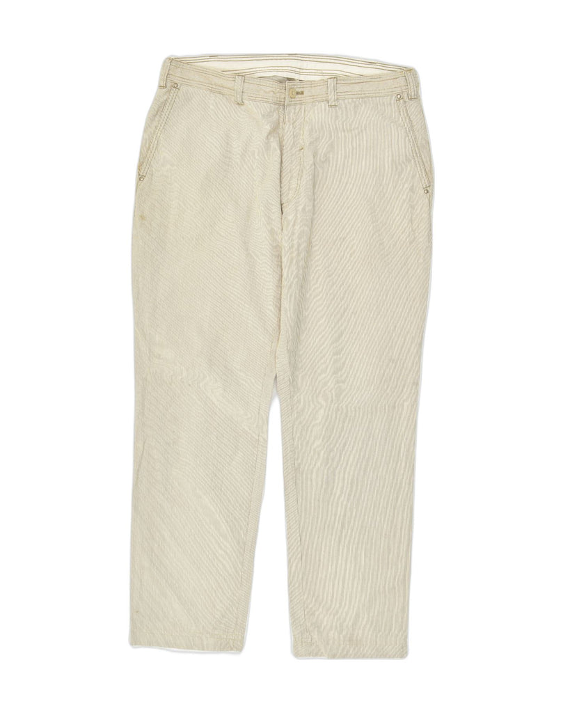 MASSIMO DUTTI Mens Chino Trousers W38 L30 Beige Cotton | Vintage Massimo Dutti | Thrift | Second-Hand Massimo Dutti | Used Clothing | Messina Hembry 