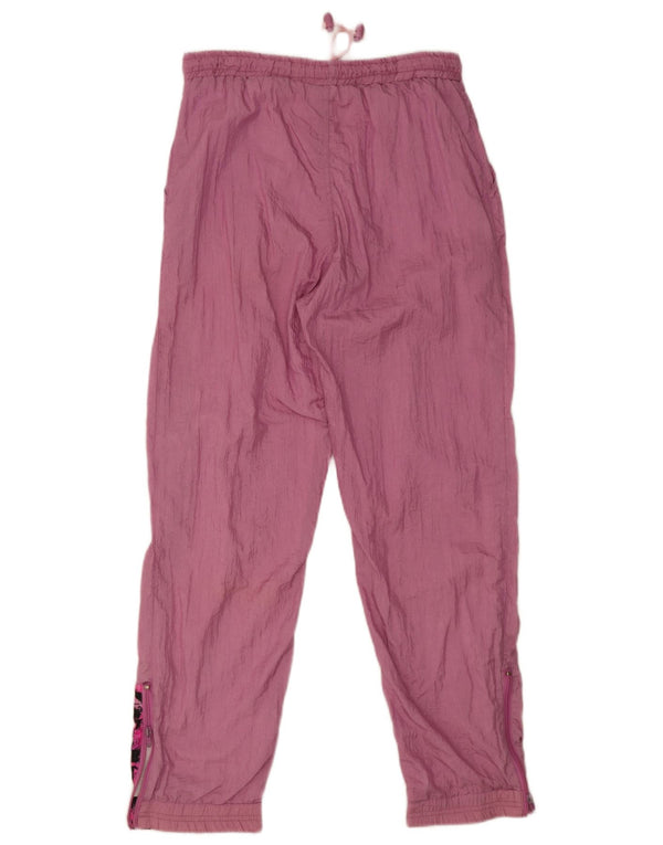 MC Kee's Womens Tracksuit Trousers Joggers UK 14 Large  Pink Floral