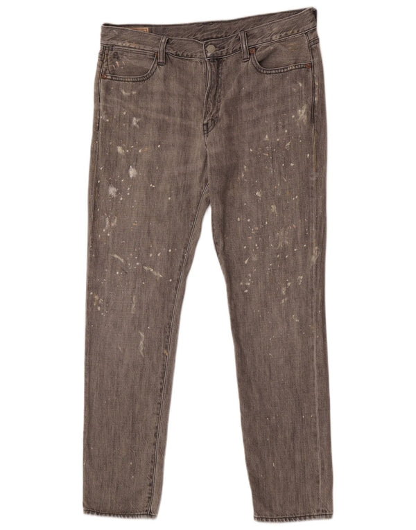 Polo Ralph Lauren Womens Slim Jeans W29 L30 Grey Cotton