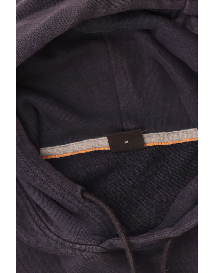 Hugo Boss Mens Hoodie Jumper Medium Navy Blue
