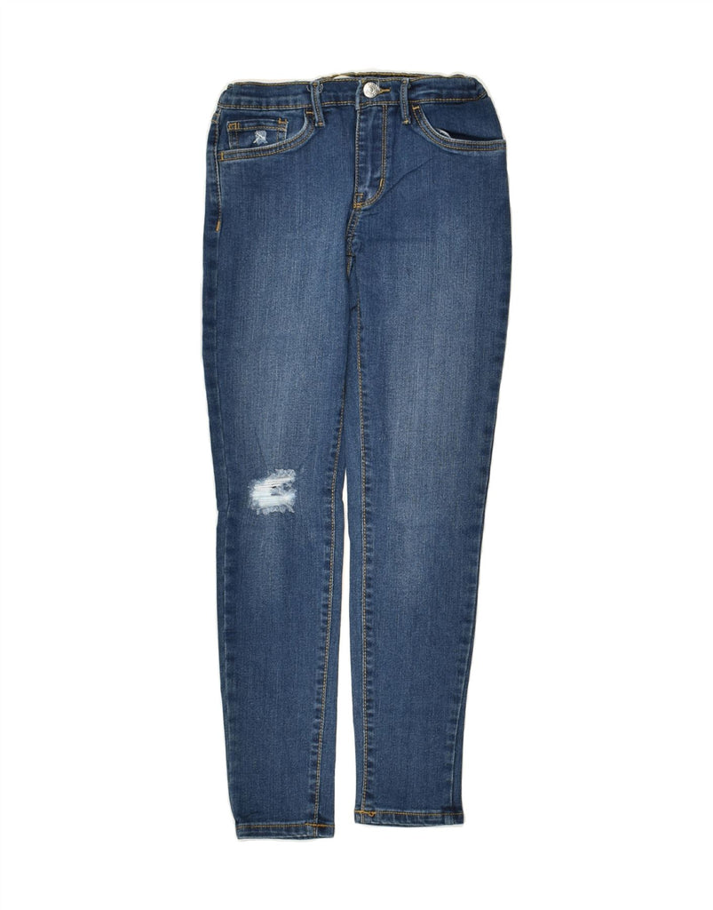 LEVI'S Girls 710 Super Skinny Jeans 11-12 Years S24 L25 Blue Cotton | Vintage Levi's | Thrift | Second-Hand Levi's | Used Clothing | Messina Hembry 