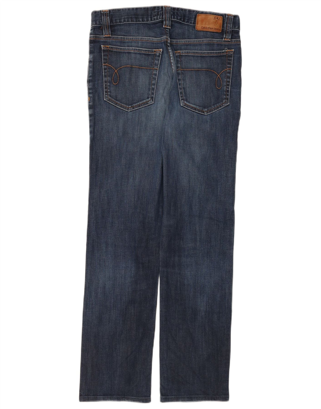 Calvin Klein Mens Larston Straight Jeans W30 L28 Navy Blue