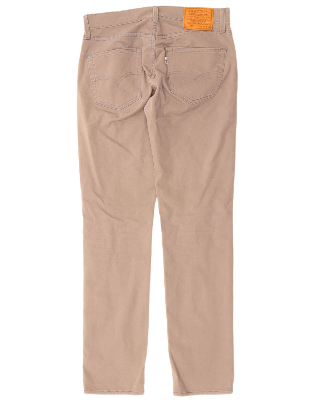 Levi's Mens 511 Slim Casual Trousers W31 L32 Grey Cotton