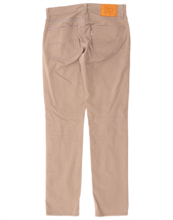 Levi's Mens 511 Slim Casual Trousers W31 L32 Grey Cotton