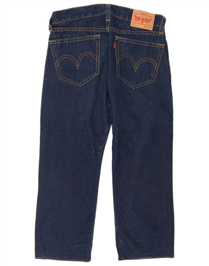 Levi's Mens Loose Jeans W34 L27 Navy Blue Cotton