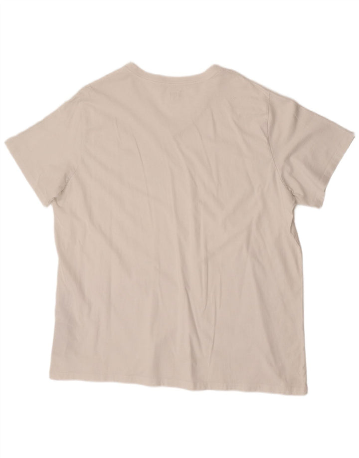 Levi's Mens T-Shirt 2XL White Cotton
