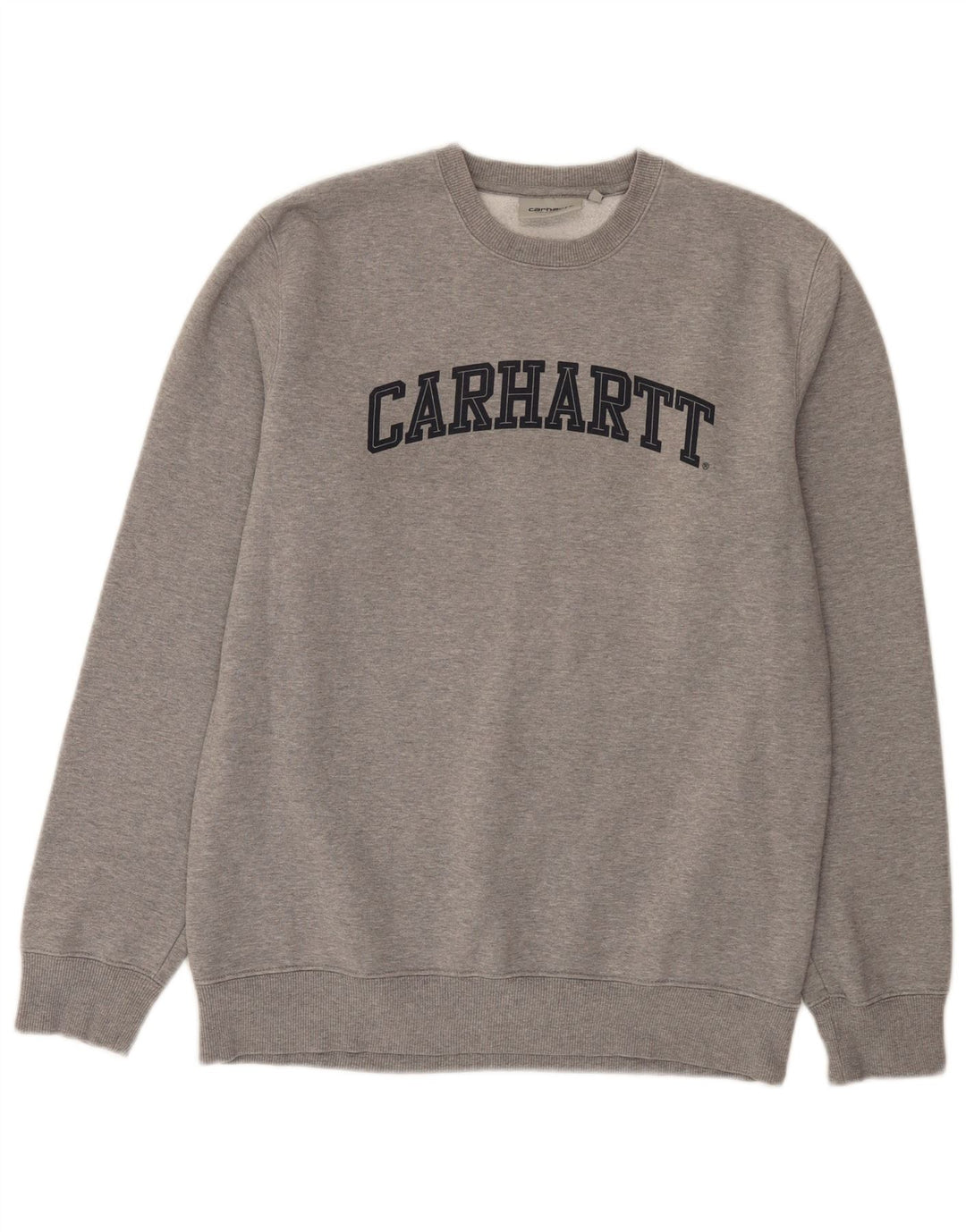 Carhartt Mens Graphic Regular Fit Sweatshirt Jumper Medium Grey Cotton