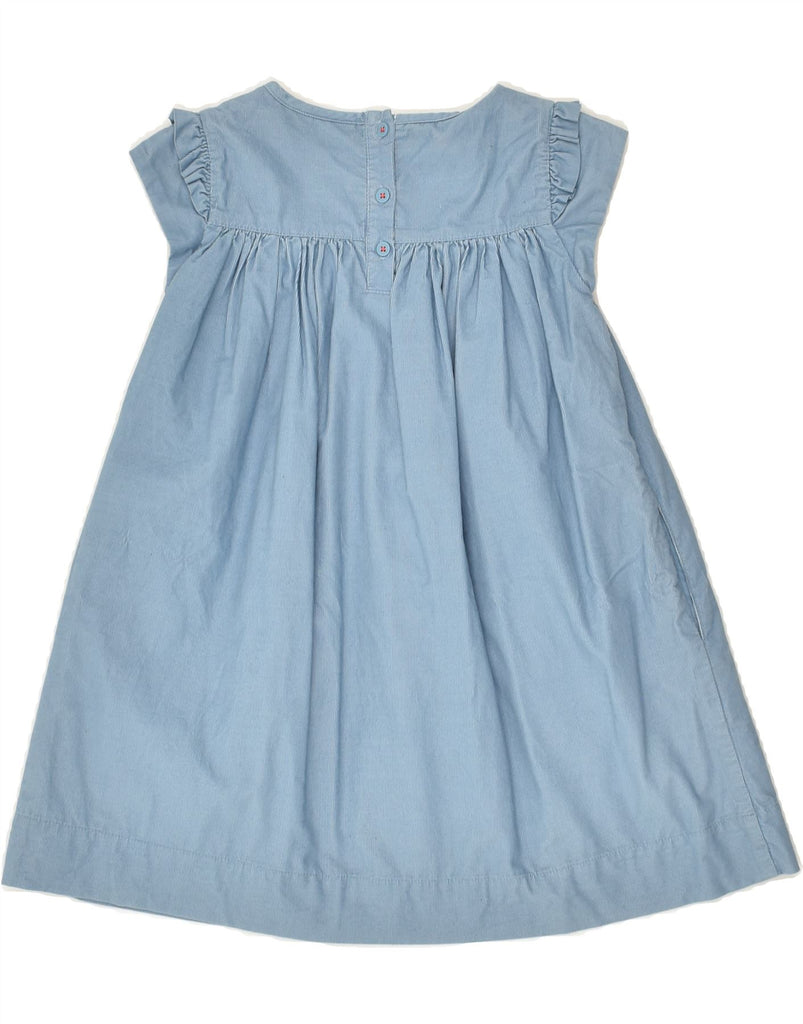 BODEN Girls A-Line Dress 5-6 Years Blue Pinstripe Cotton | Vintage Boden | Thrift | Second-Hand Boden | Used Clothing | Messina Hembry 