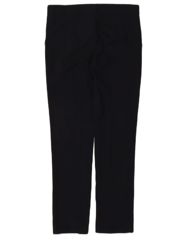 Marks & Spencer Boys Slim Chino Trousers 12-13 Years W29 L27 Navy Blue