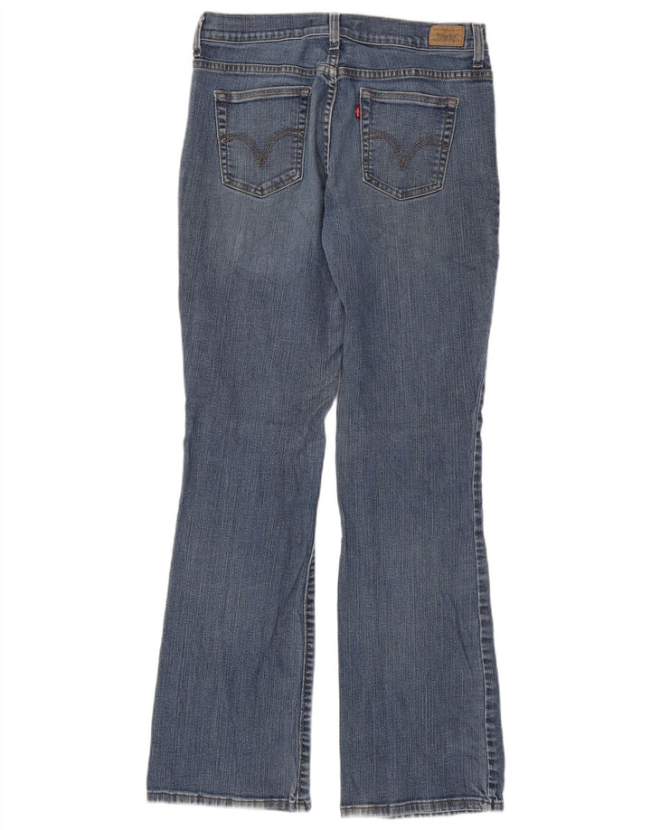 Levi's Womens 515 Bootcut Jeans US 10 Large W30 L33 Blue Cotton