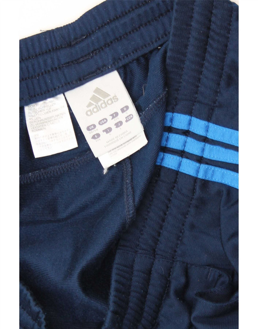 Adidas Mens Tracksuit Trousers UK 38/40 Medium  Navy Blue Polyester