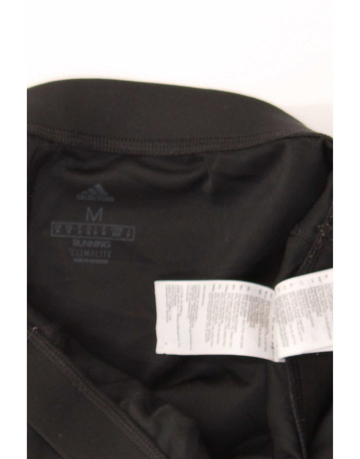 Adidas Womens Climalite Tracksuit Trousers UK 12 Medium Black Polyester