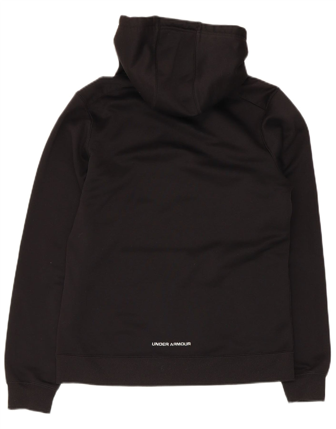 Under Armour Womens Hoodie Jumper UK 10 Small Black Polyester