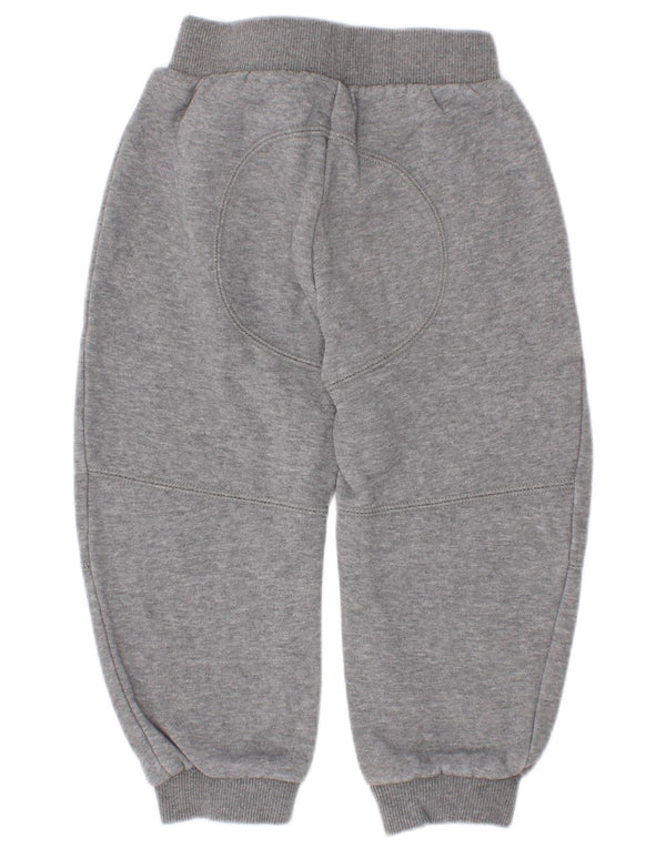 Puma Baby Boys Joggers Tracksuit Trousers 18-24 Months Grey Flecked Cotton