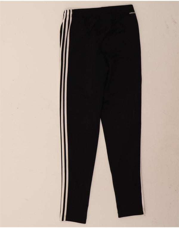 Adidas Boys Aeroready Tracksuit Trousers 13-14 Years  Black Polyester