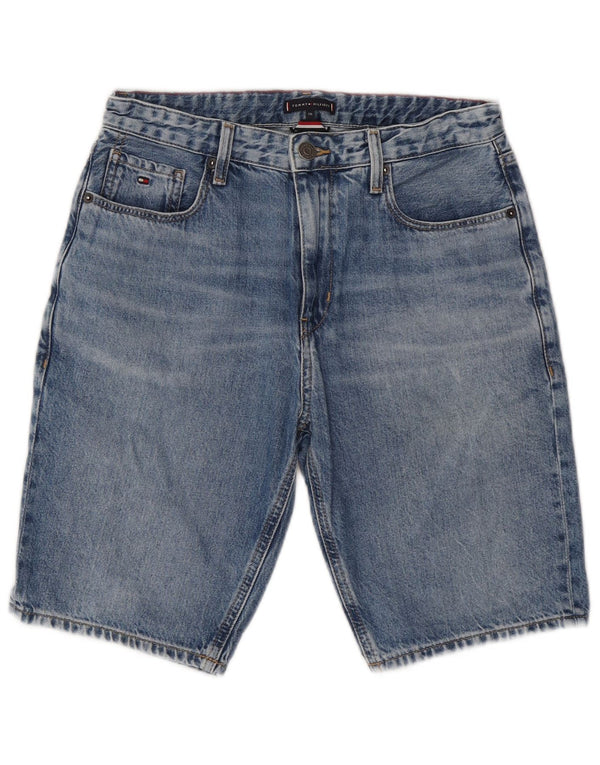 Tommy Hilfiger Boys Denim Shorts 15-16 Years W28 Blue