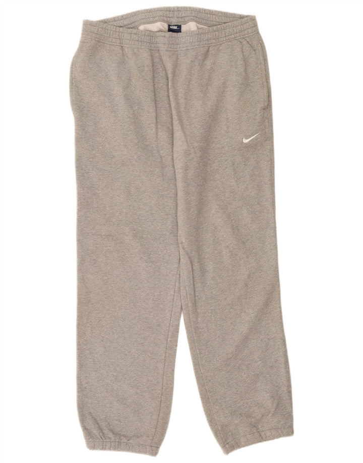 Nike Mens Tracksuit Trousers Joggers XL Grey Cotton