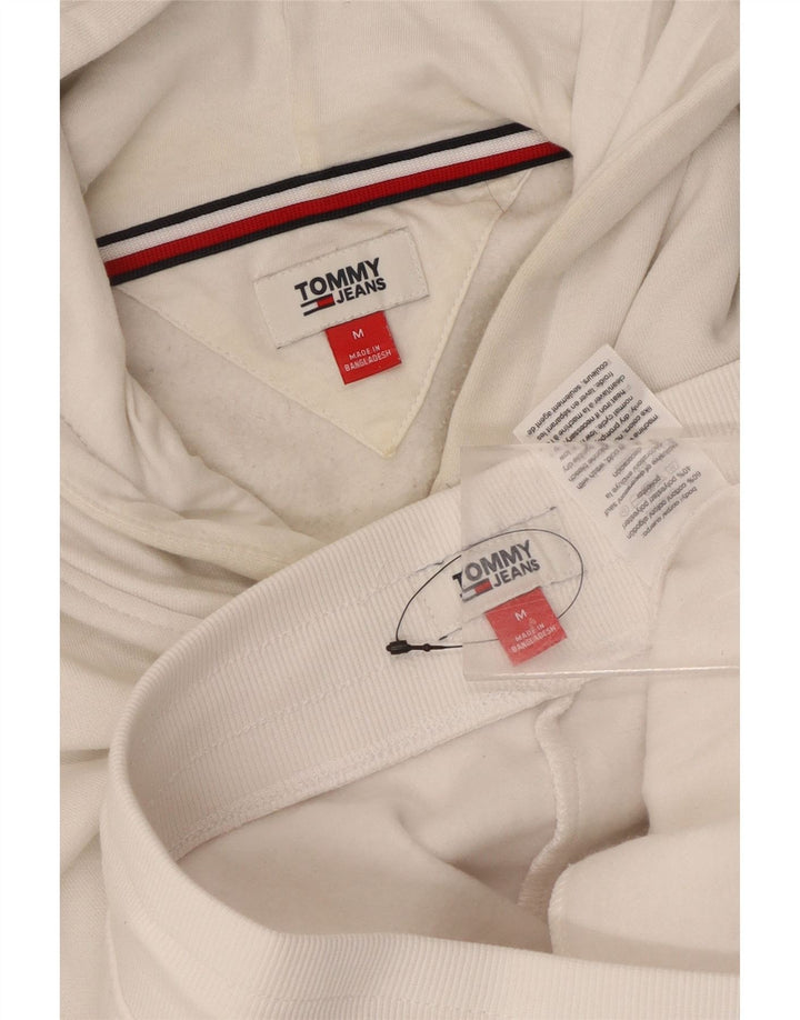 Tommy Hilfiger Womens Graphic Full Tracksuit UK 14 Medium White Cotton