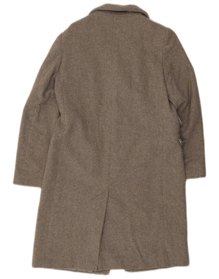 Marks & Spencer Womens Oversized Overcoat UK 10 Small Grey Wool