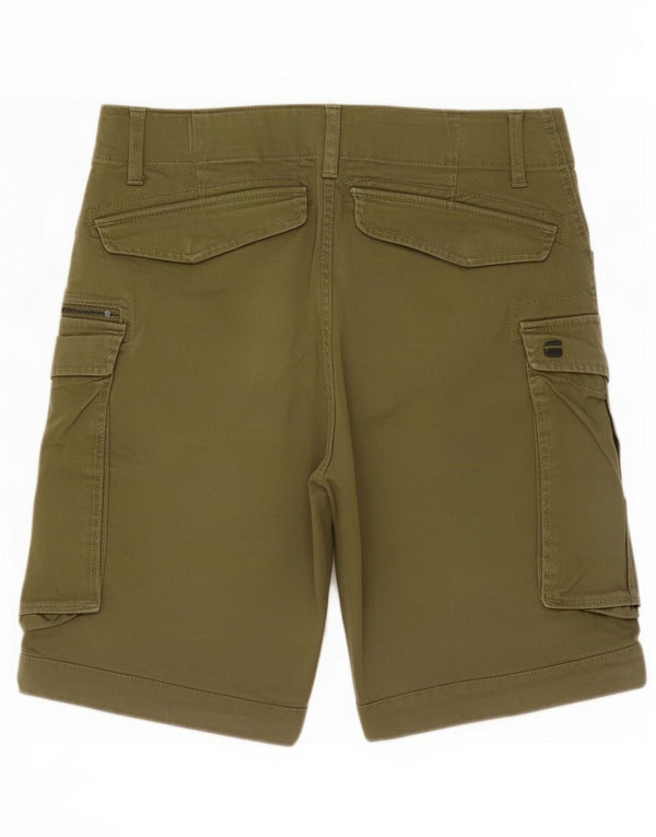 G-Star Mens Cargo Shorts Medium W30 Khaki