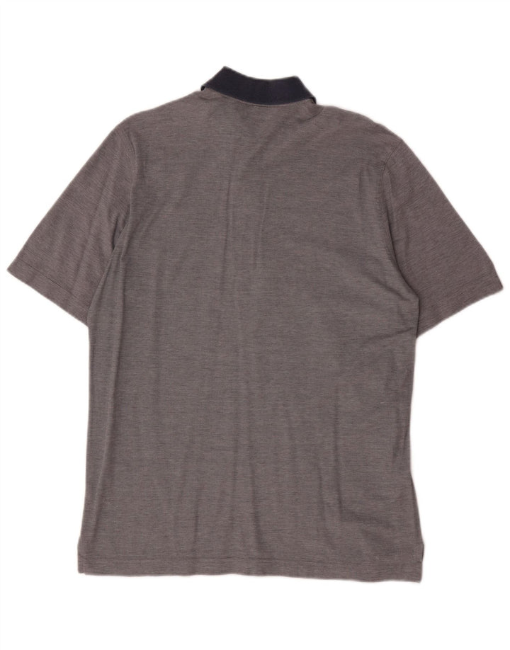 PAUL & SHARK Mens Polo Shirt Medium Grey