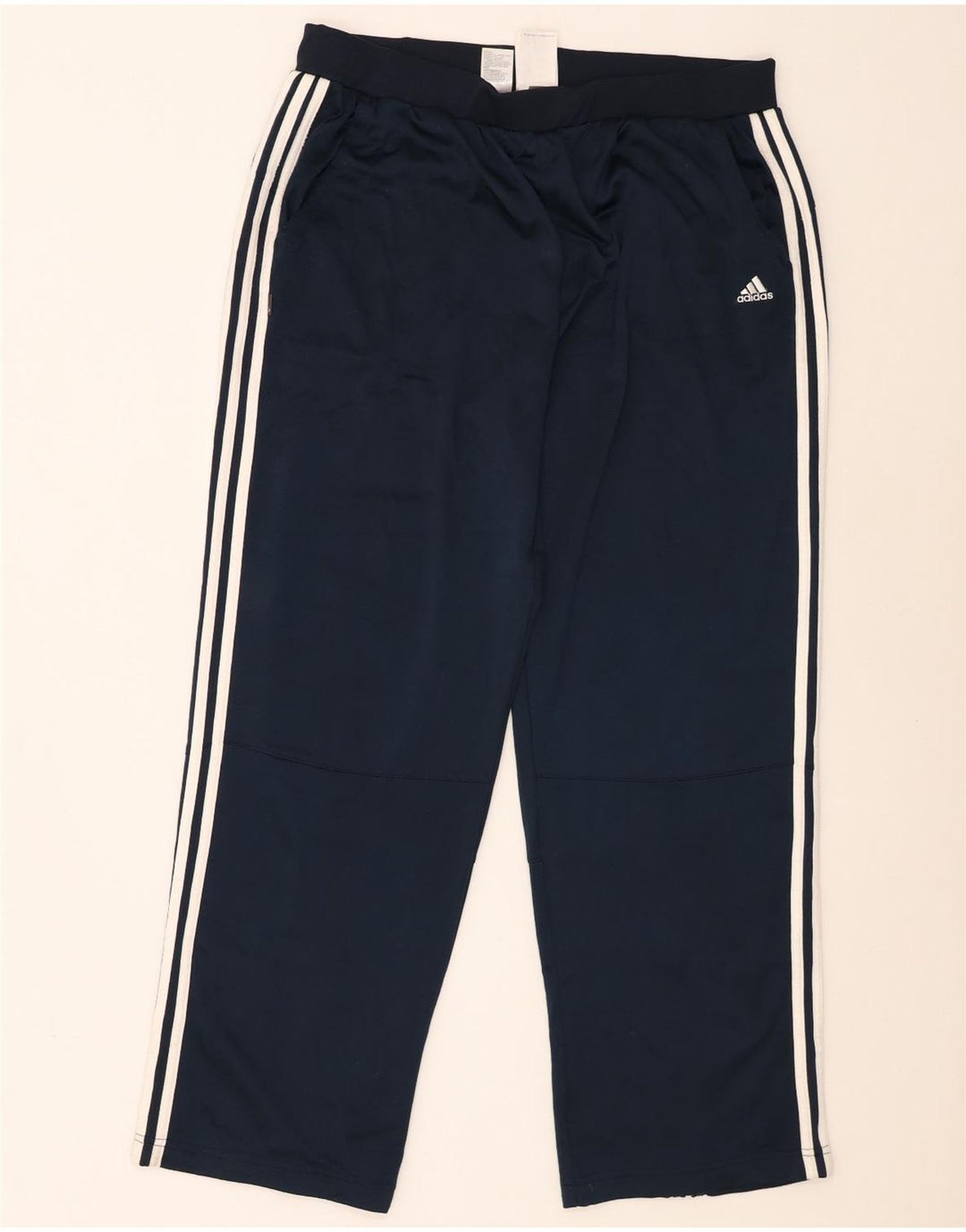 Adidas Mens Tracksuit Trousers XL  Navy Blue Polyester
