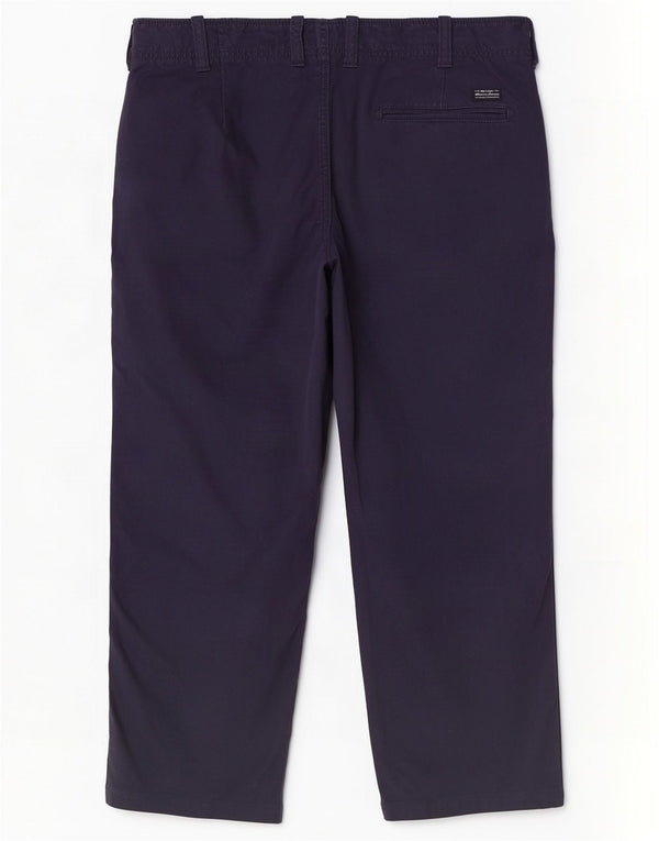 Gant Mens New Haven Regular Fit Chino Trousers W34 L26 Navy Blue Cotton